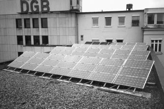 Hamburgo: electricidad solar en tejados sindicales