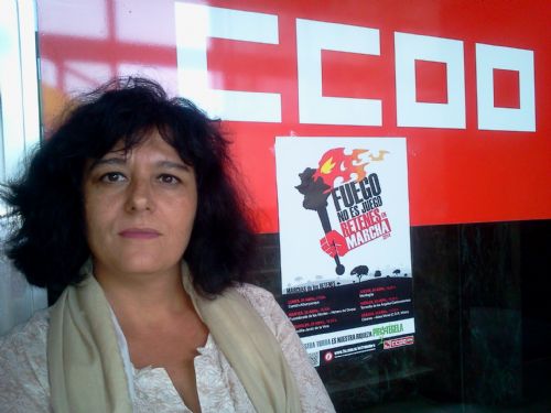Chelo Salazar: “Los bomberos forestales han conseguido que reaccione la Junta de Extremadura” 